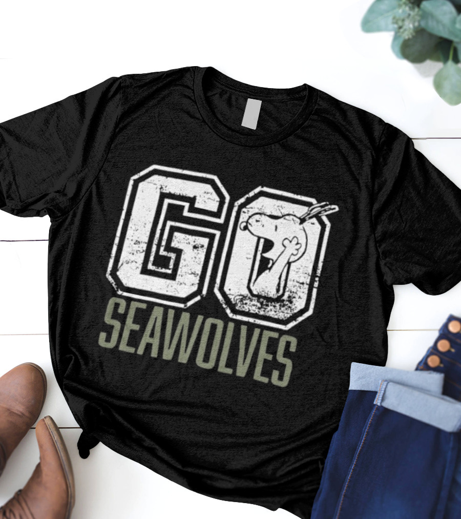 Go Seawolves Snoopy T-Shirt