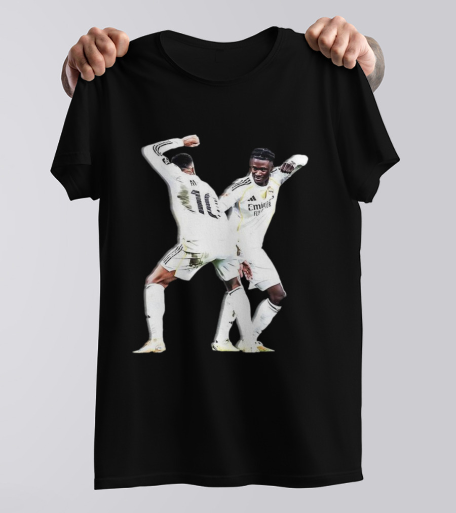Kylian Mbappé Eduardo Camavinga Real Madrid Celebration T-Shirt