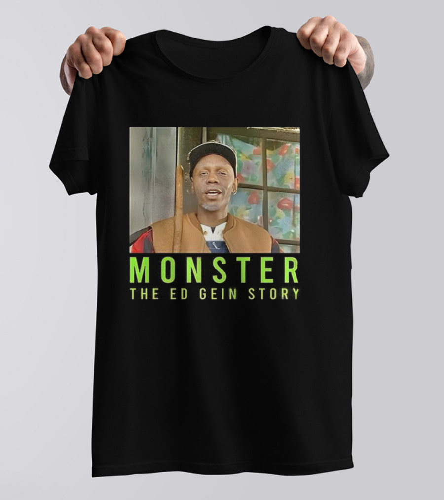 Monster The Ed Gein Story Character Portrait T-Shirt