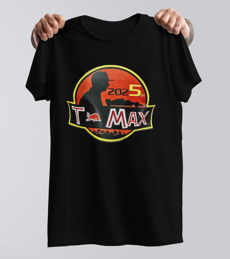 T-Max Red Bull Silhouette 202 5th Motorsport Racing T-Shirt