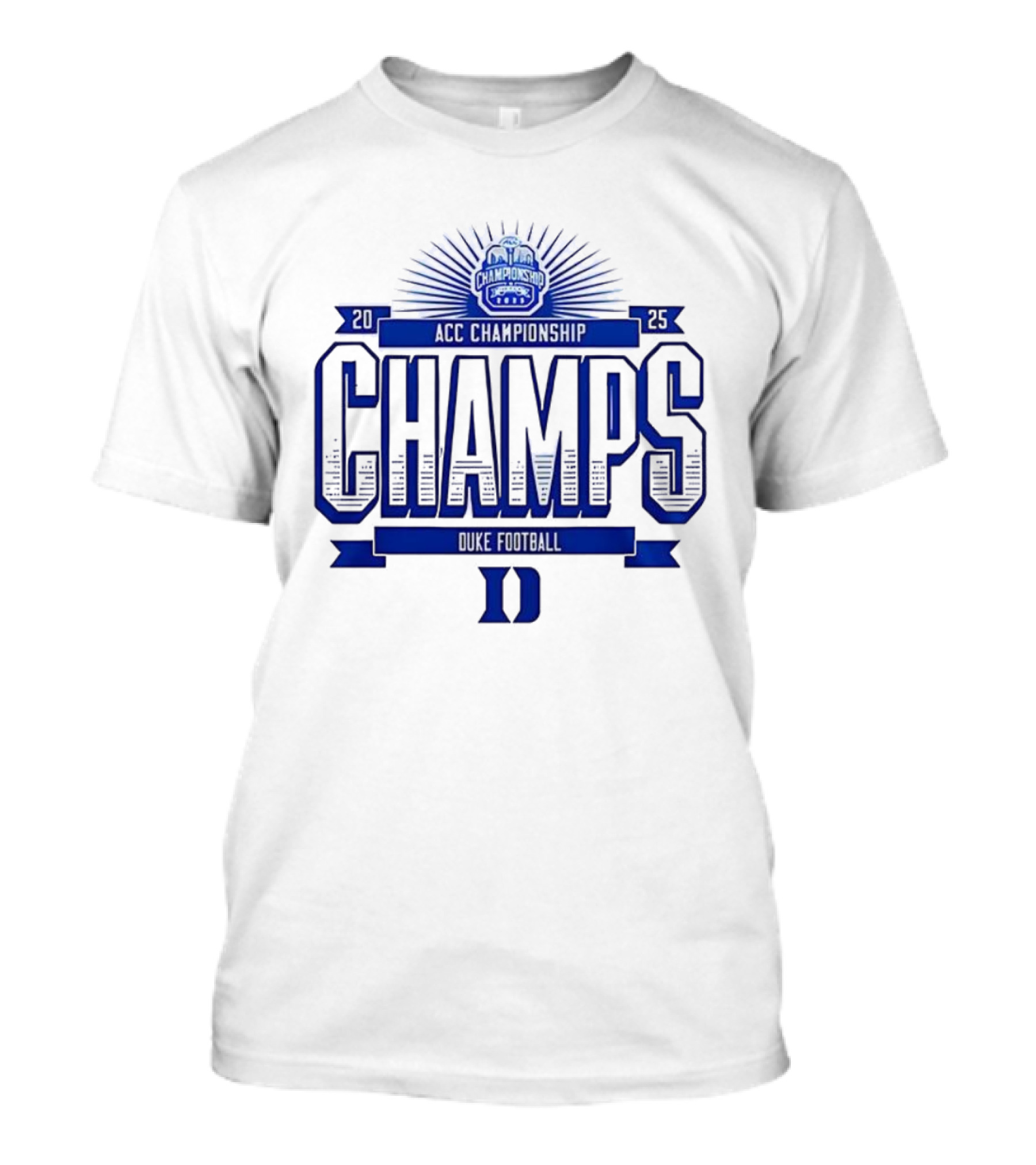 Duke Football ACC Championship Champs 2025 T-Shirt