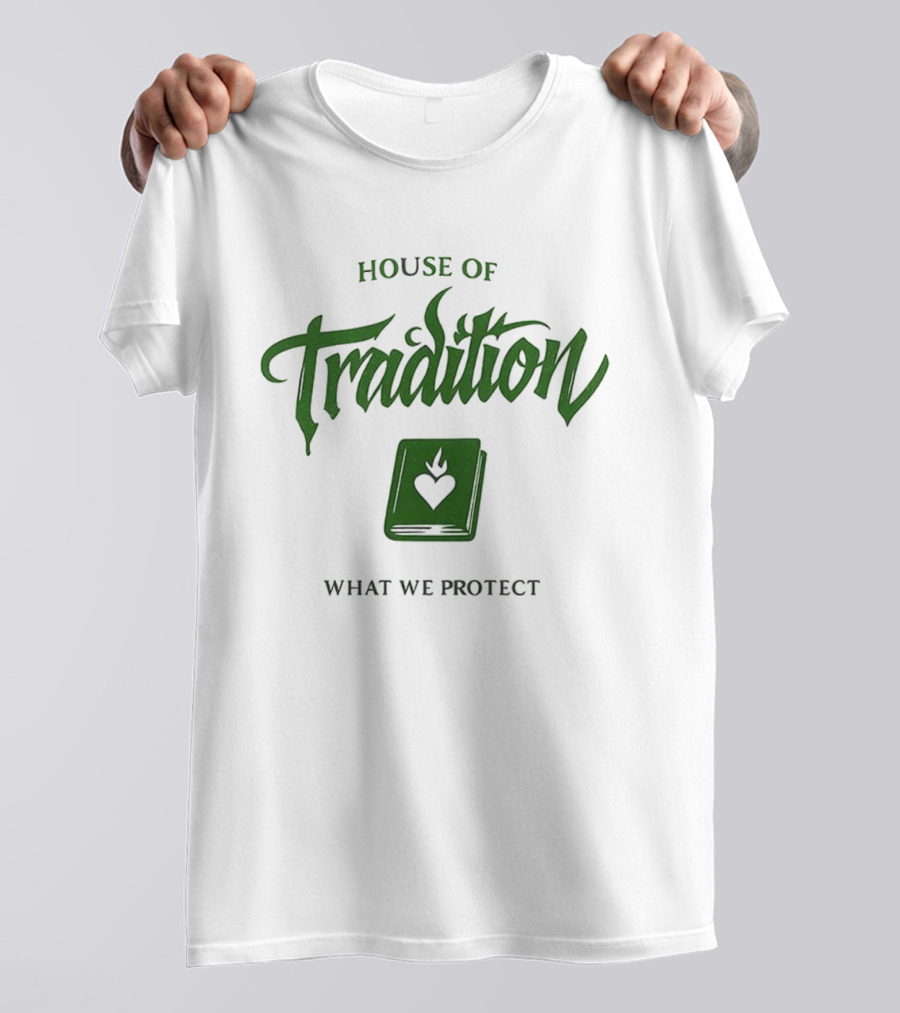 House Of Tradition Sacred Book What We Protect T-Shirt
