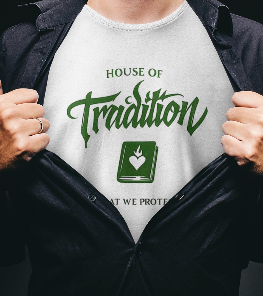 House Of Tradition Sacred Book What We Protect T-Shirt