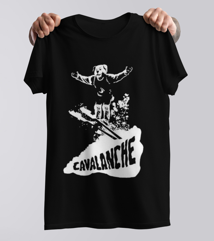 Cleveland Cavaliers Cavalanche Moondog Ski Mascot Adventure T-Shirt