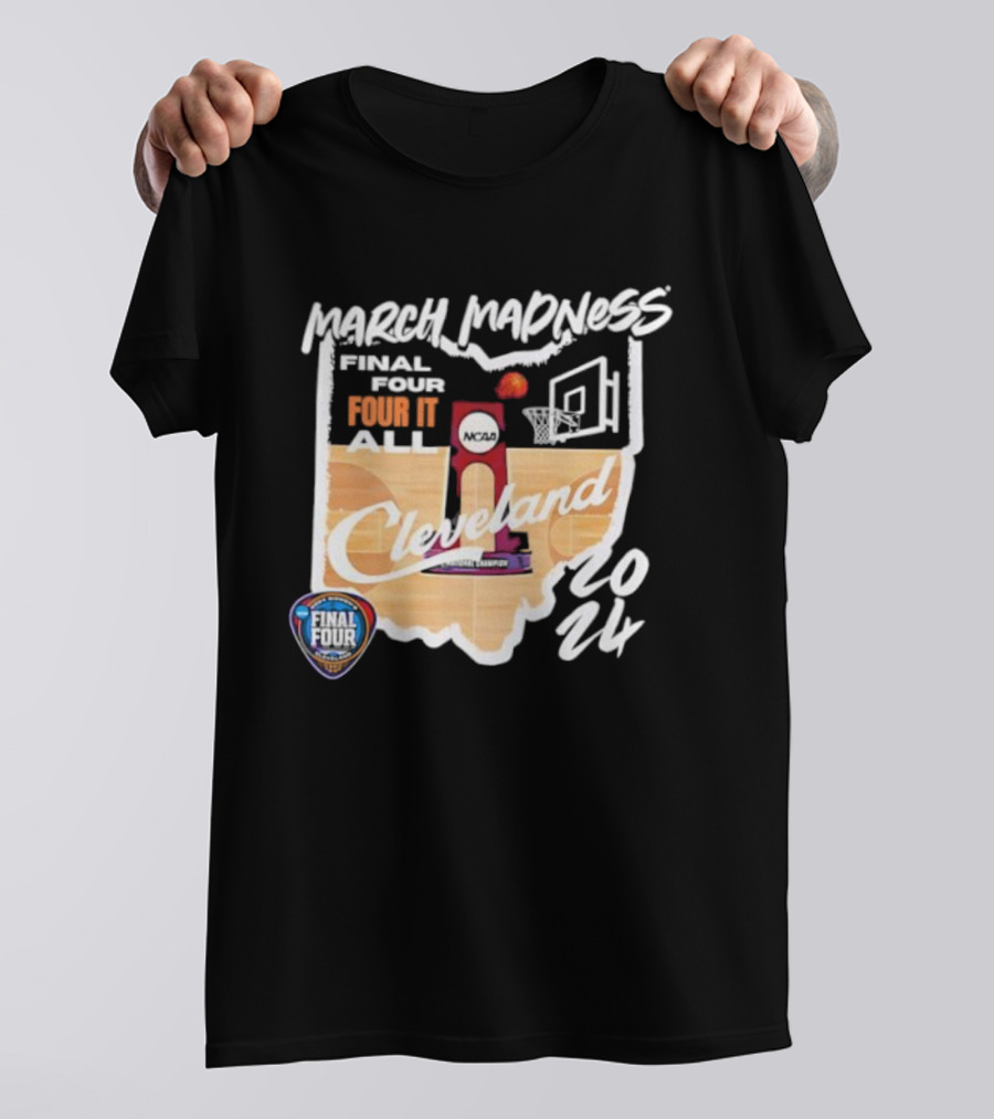 2025 NCAA March Madness Final Four Cleveland Women's Basketball 23 T-Shirt