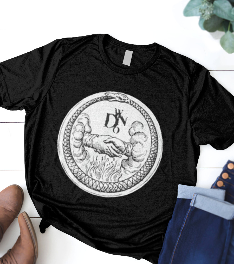 DN Ouroboros Handshake Symbol T-Shirt