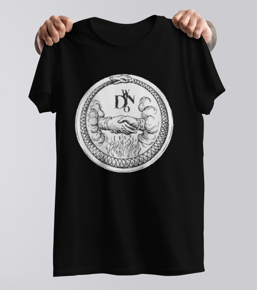 DN Ouroboros Handshake Symbol T-Shirt