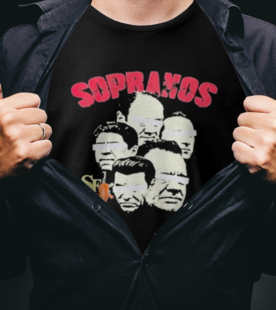BIG BSF These Are The Real Sopranos Faces T-Shirt
