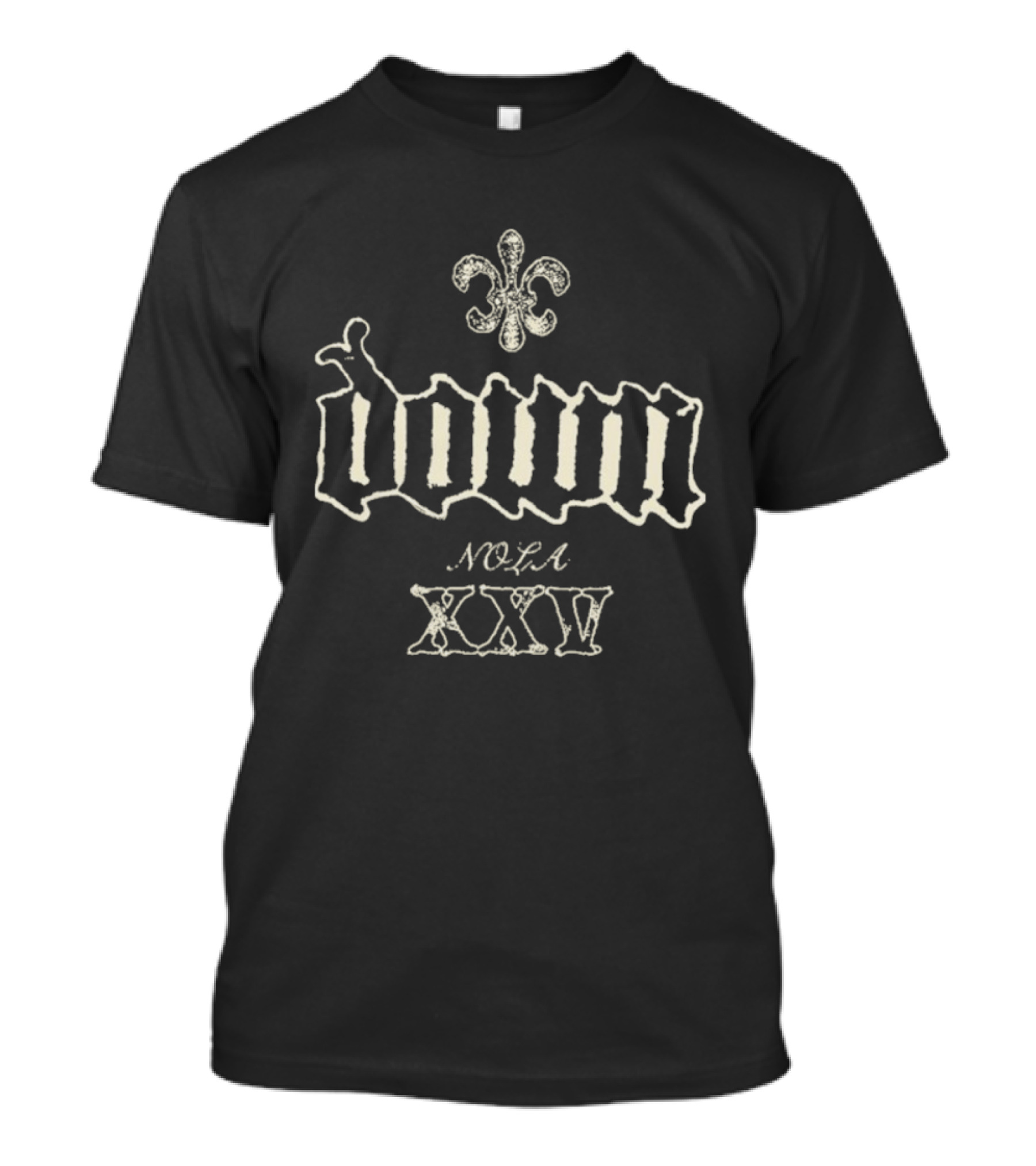 Down NOLA XXV Fleur-de-Lis T-Shirt