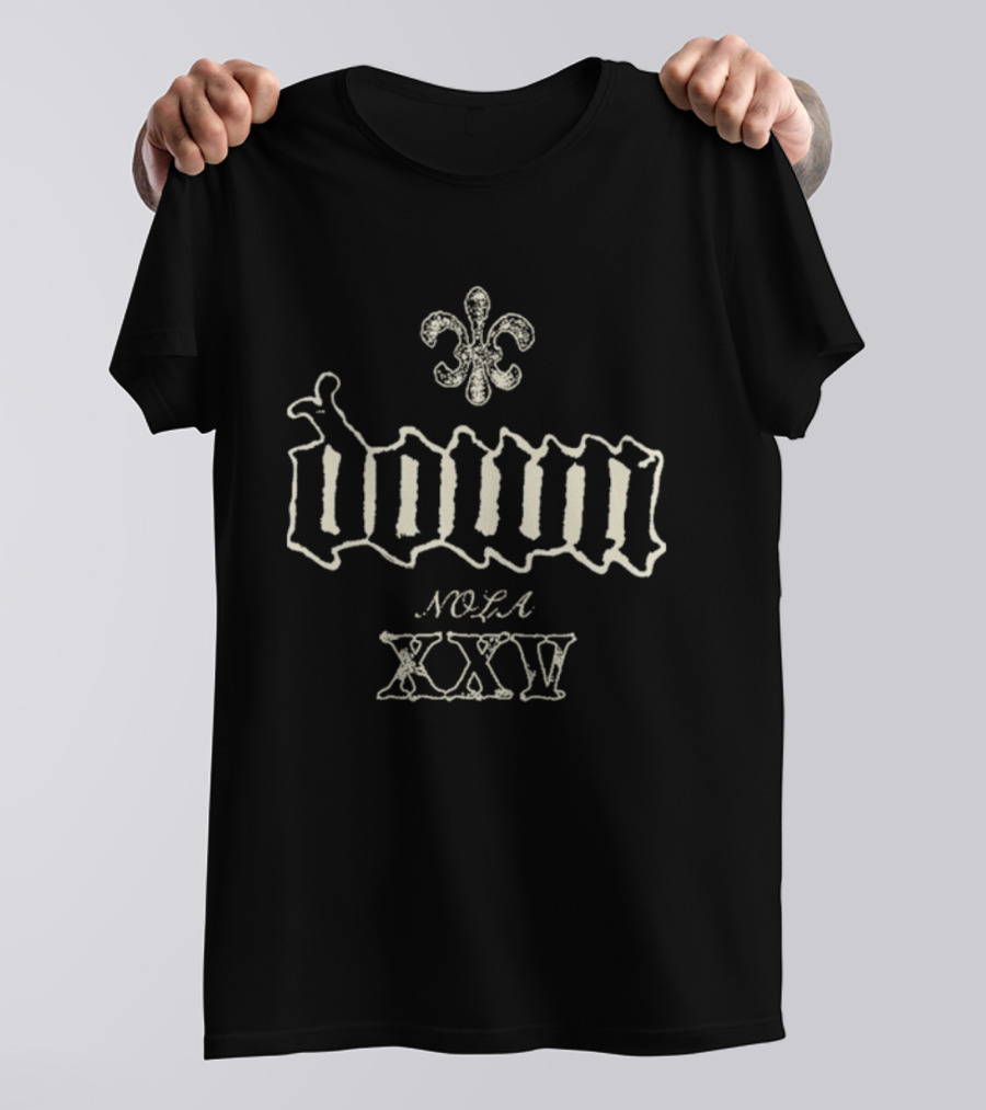 Down NOLA XXV Fleur-de-Lis T-Shirt
