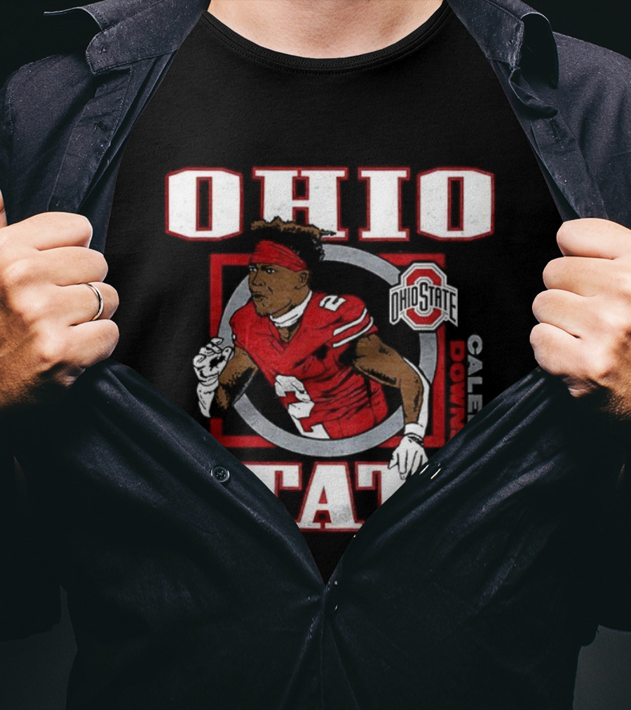 Ohio State Buckeye Caleb Downs Football Ohio State T-Shirt