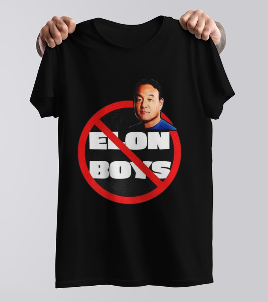 Elon Boys No Symbol Parody With Celebrity Face T-Shirt