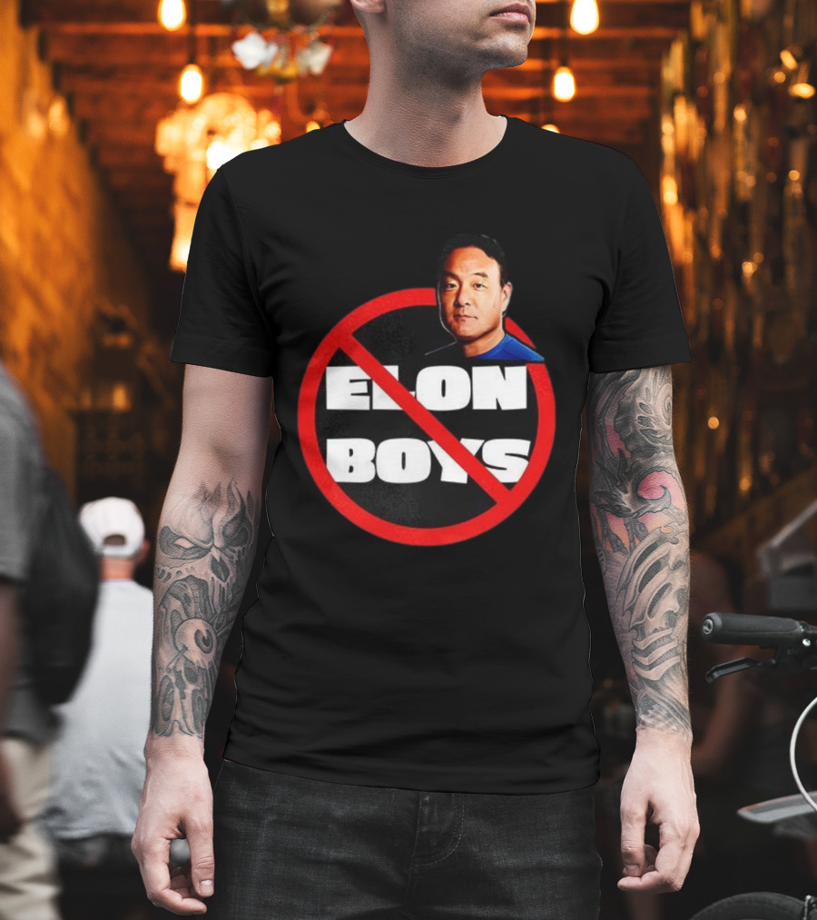 Elon Boys No Symbol Parody With Celebrity Face T-Shirt