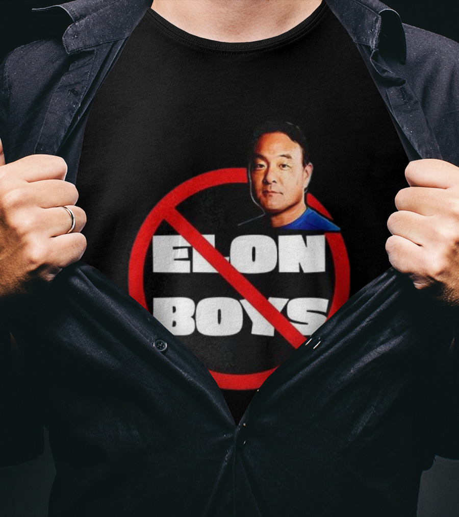 Elon Boys No Symbol Parody With Celebrity Face T-Shirt