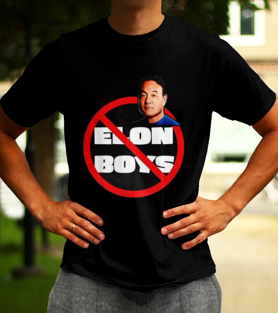 Elon Boys No Symbol Parody With Celebrity Face T-Shirt