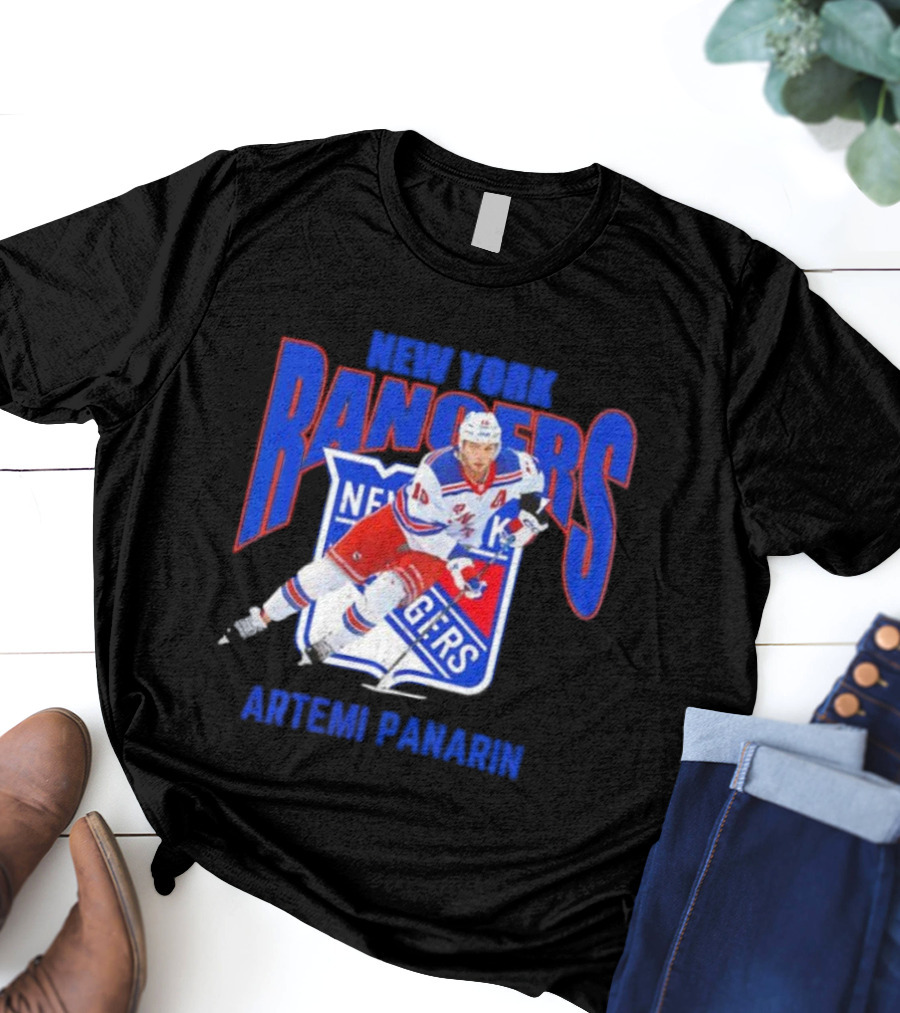 New York Rangers Artemi Panarin Playoffs T-Shirt