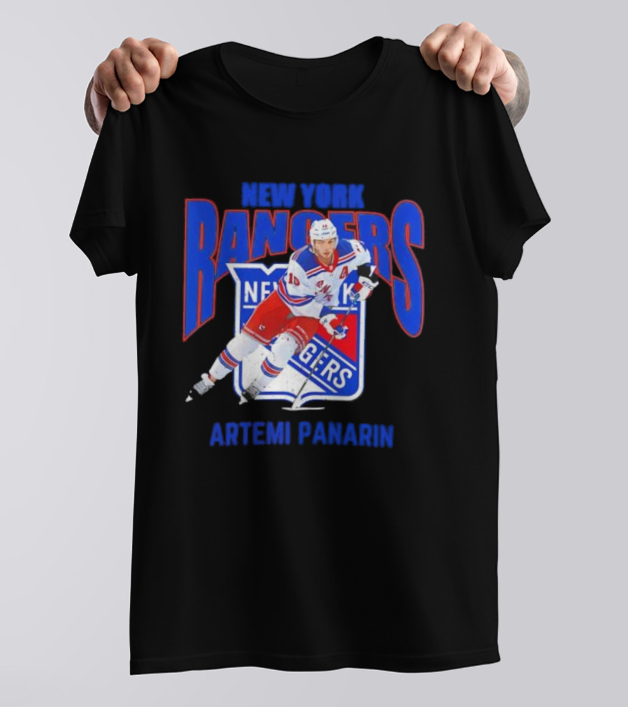 New York Rangers Artemi Panarin Playoffs T-Shirt
