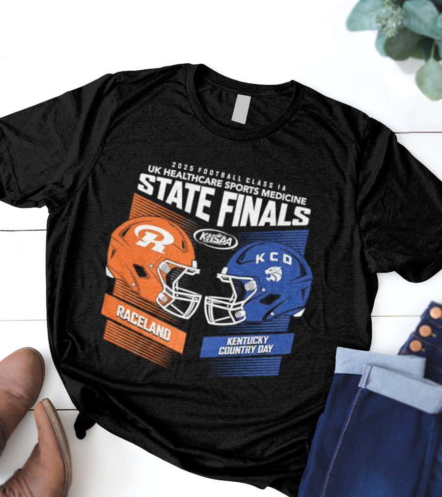 Raceland Vs Kentucky Country Day 2025 KHSAA State Finals Football Championship T-Shirt