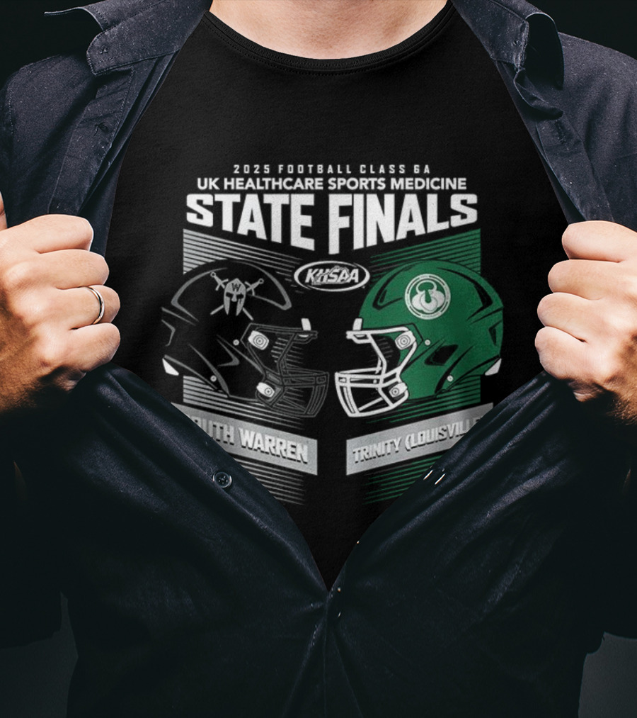 2023 KHSAA Football Class 6A State Finals South Warren Vs Trinity Louisville T-Shirt
