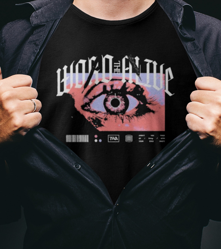 The Word Alive Nocturnal Future Eye Echo Chamber The Real You T-Shirt