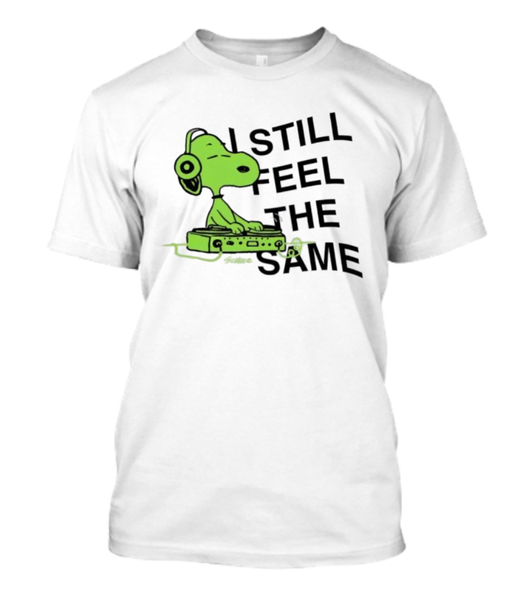 Antisocialsocialclub Merch Assc X Peanuts I Still Feel The Same Dj Snoopy T-Shirt