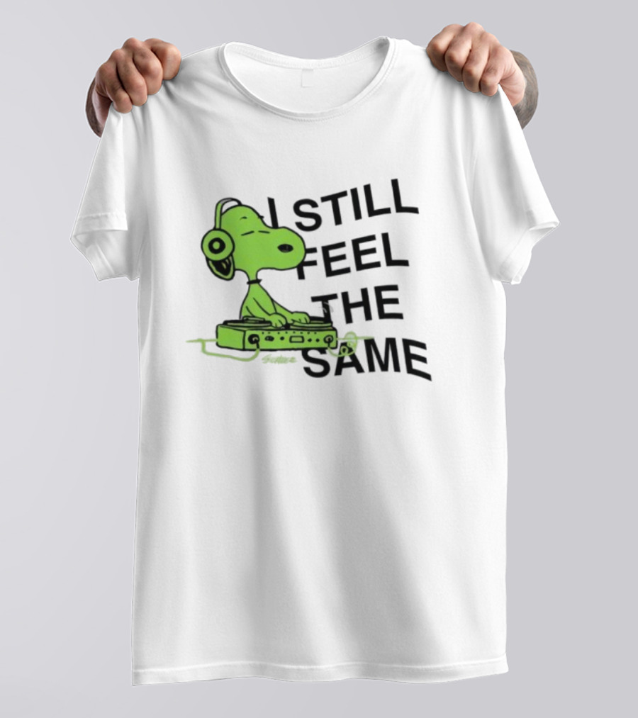 Antisocialsocialclub Merch Assc X Peanuts I Still Feel The Same Dj Snoopy T-Shirt