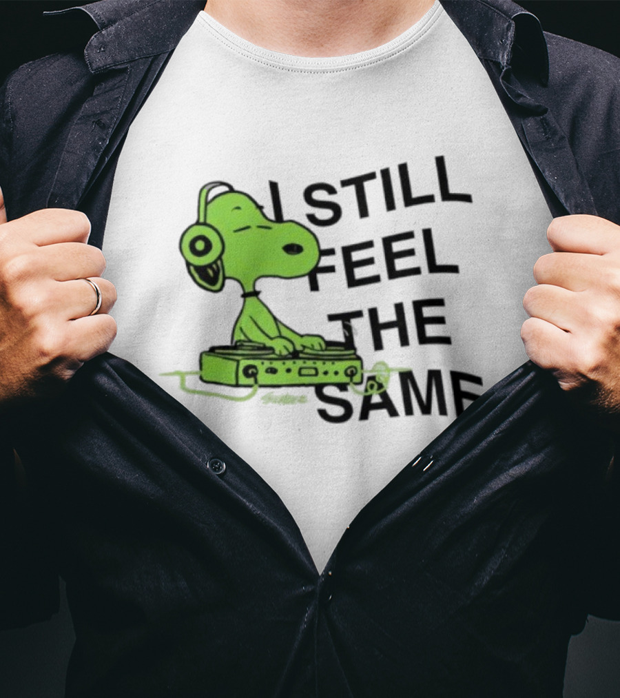 Antisocialsocialclub Merch Assc X Peanuts I Still Feel The Same Dj Snoopy T-Shirt