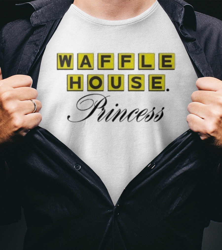 Waffle House Princess Classic Retro Style T-Shirt