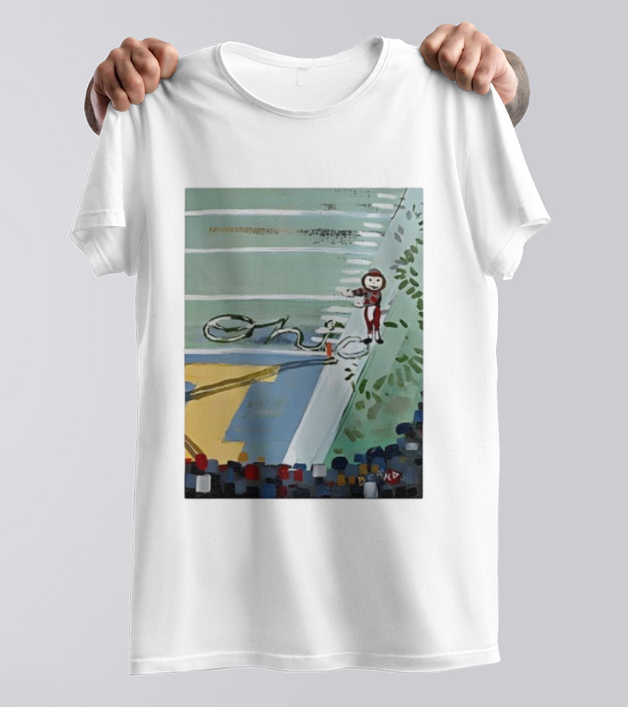 Ohio State Buckeyes Brutus Snow Angel Big House Rivalry Michigan T-Shirt