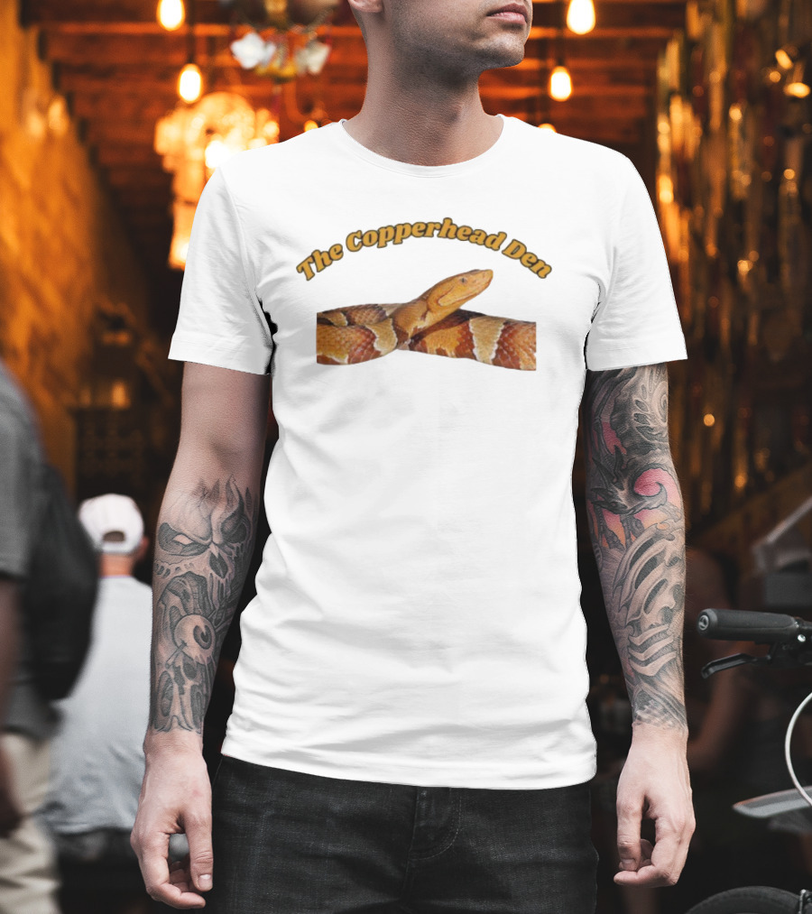 The Copperhead Den Snake Image T-Shirt