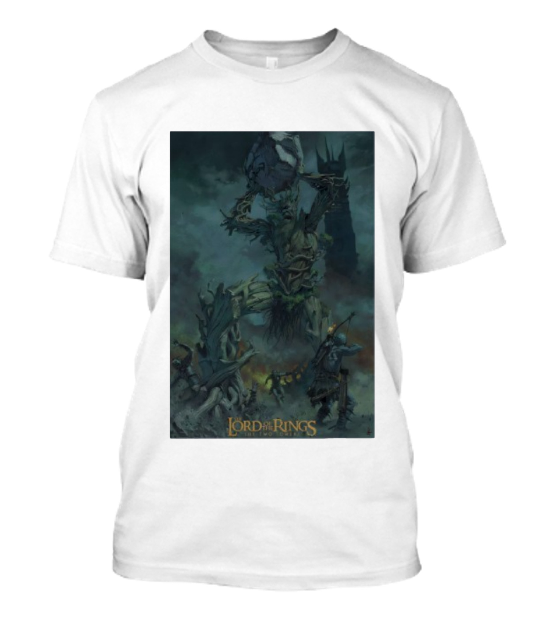 Lord Of The Rings The Two Towers Ent Battle Tolkien T-Shirt