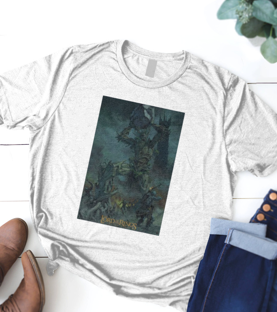 Lord Of The Rings The Two Towers Ent Battle Tolkien T-Shirt