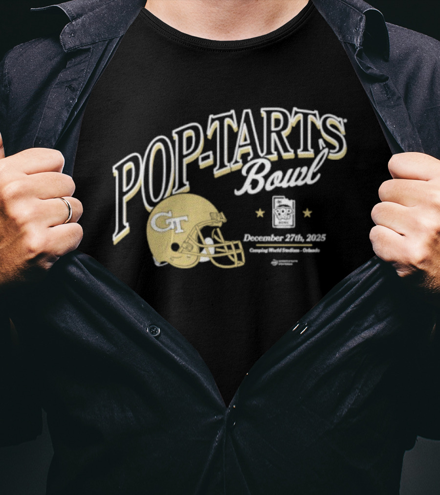 Pop Tarts Bowl December 28 2023 Camping World Stadium GT Helmet T-Shirt