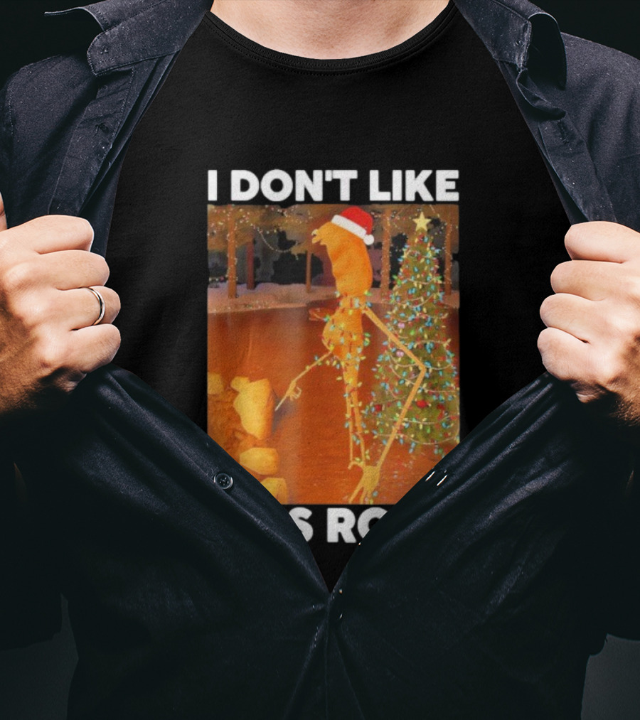 Marcus The Worm Christmas I Don’t Like This Rock T-Shirt