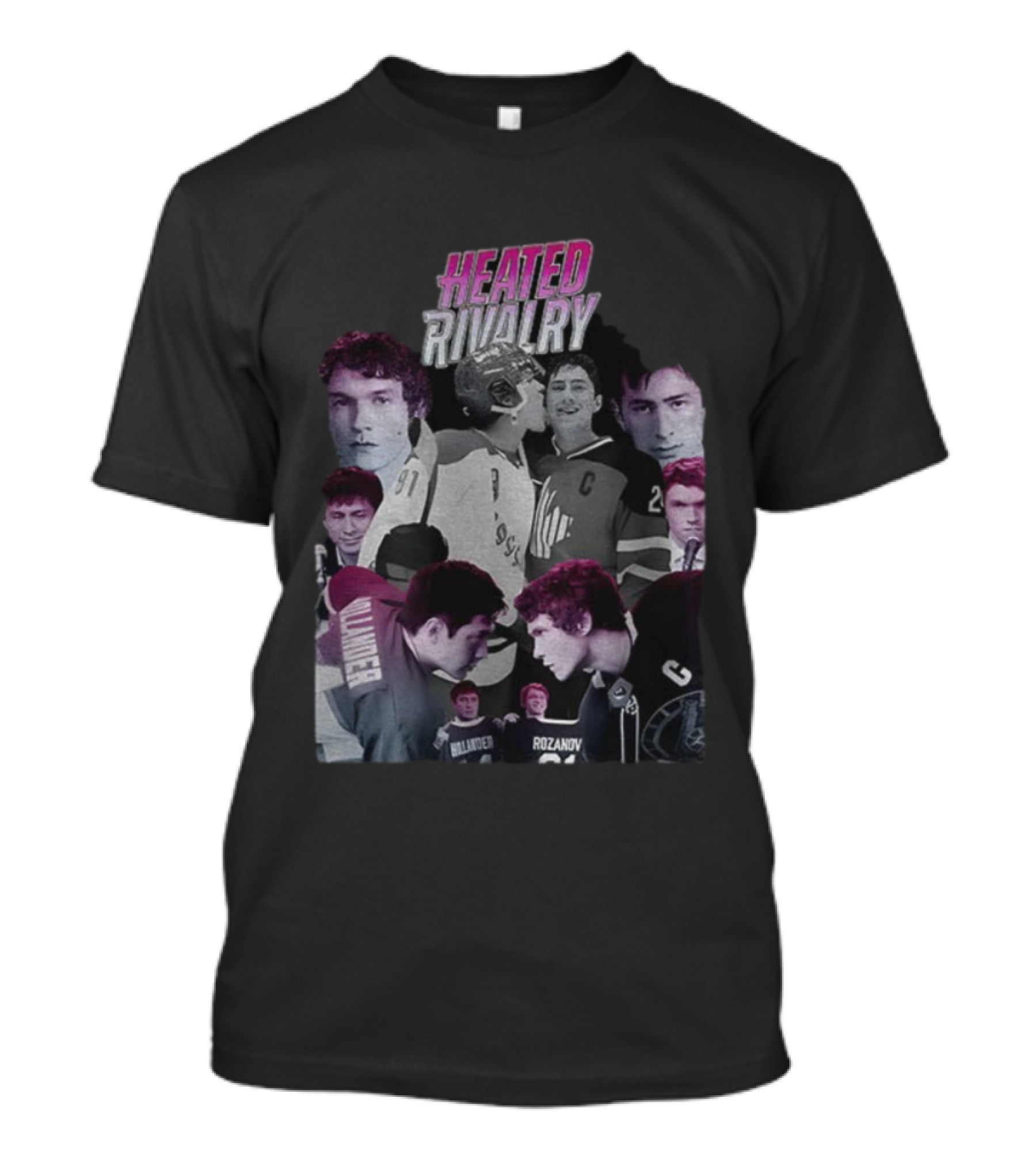 Heated Rivalry Ilya Rozanov Licks Shane Hollander Face Hollander Rozanov 91 C T-Shirt