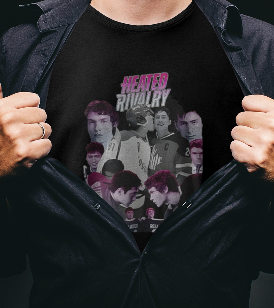 Heated Rivalry Ilya Rozanov Licks Shane Hollander Face Hollander Rozanov 91 C T-Shirt