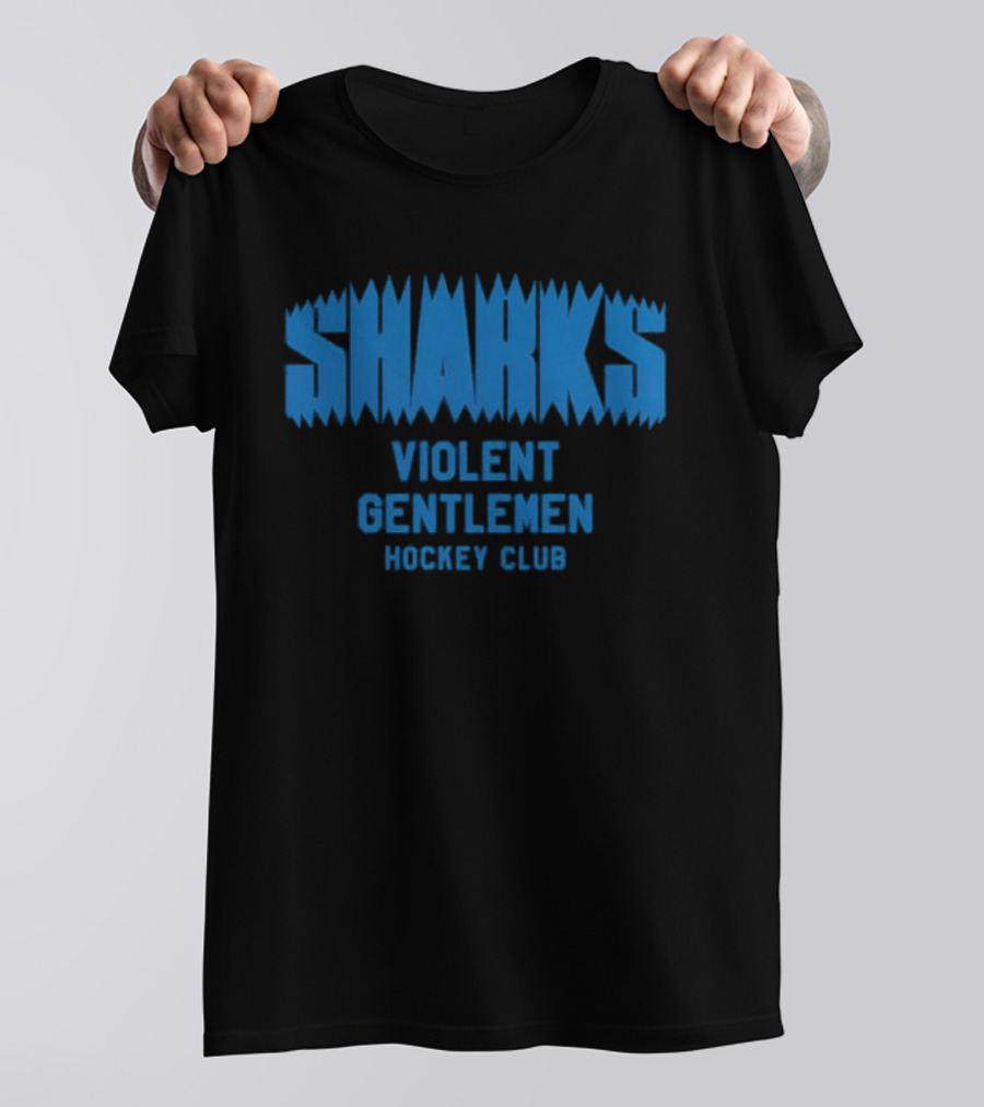 San Jose Sharks Violent Gentlemen Hockey Club T-Shirt