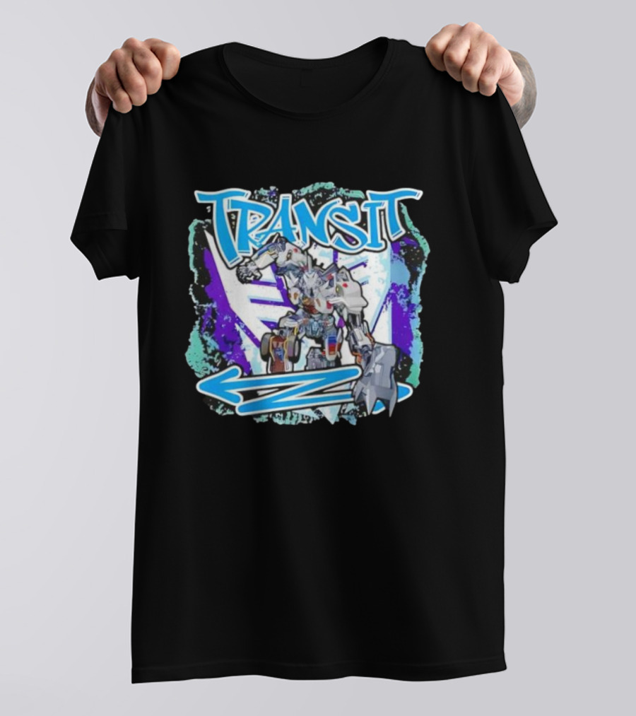 Transit Robot Transformers Arrow Style T-Shirt