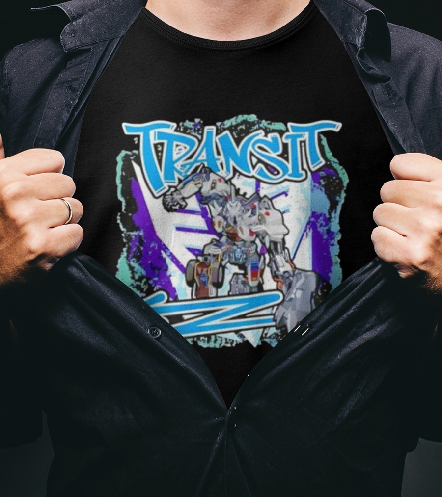 Transit Robot Transformers Arrow Style T-Shirt