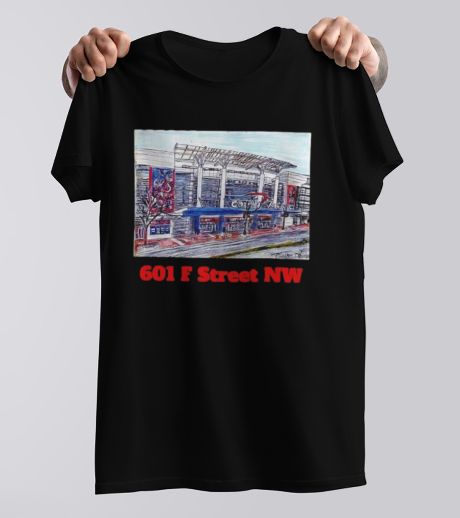 Washington Capitals Capital One Arena 601 F Street NW T-Shirt