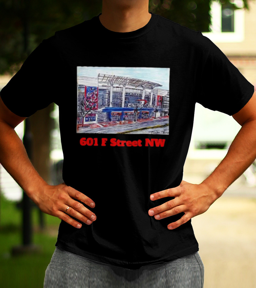 Washington Capitals Capital One Arena 601 F Street NW T-Shirt