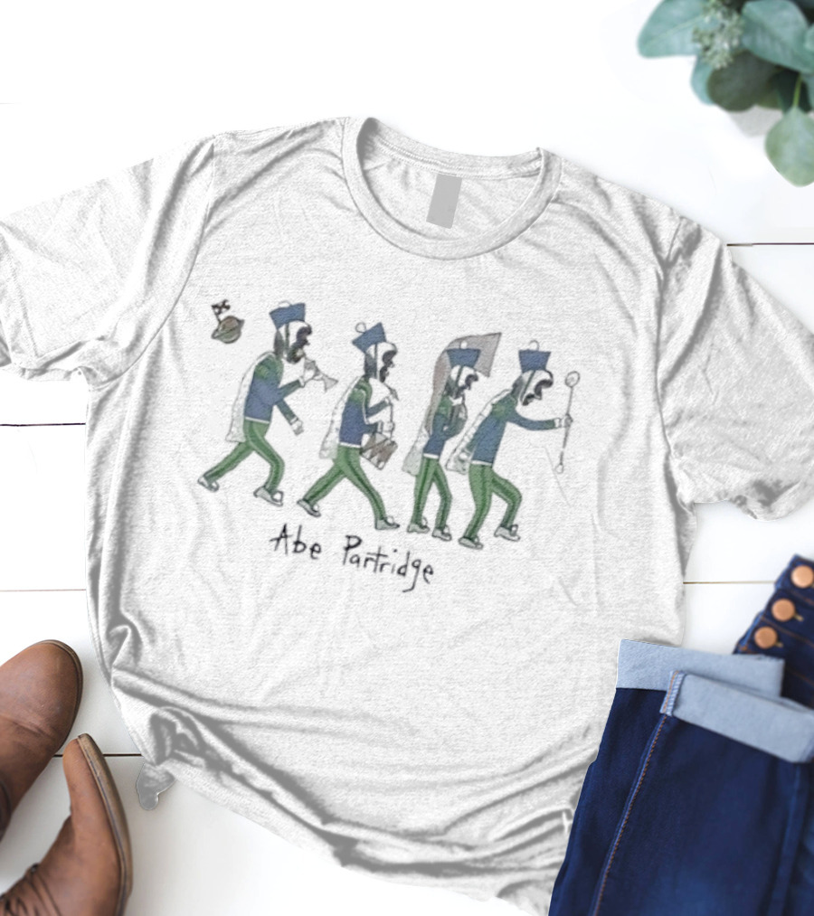 Abe Partridge Marching To Zion Lantern And Drummers T-Shirt