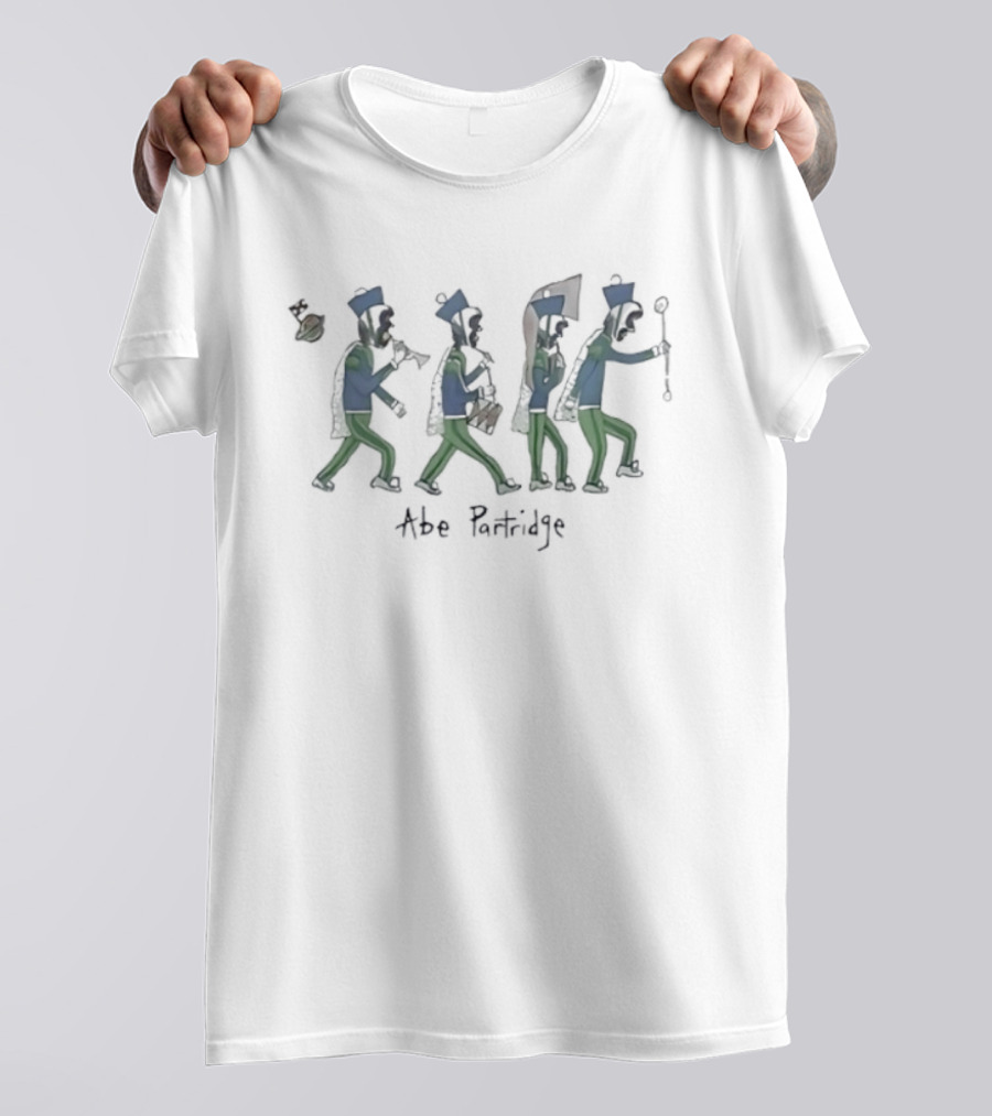 Abe Partridge Marching To Zion Lantern And Drummers T-Shirt