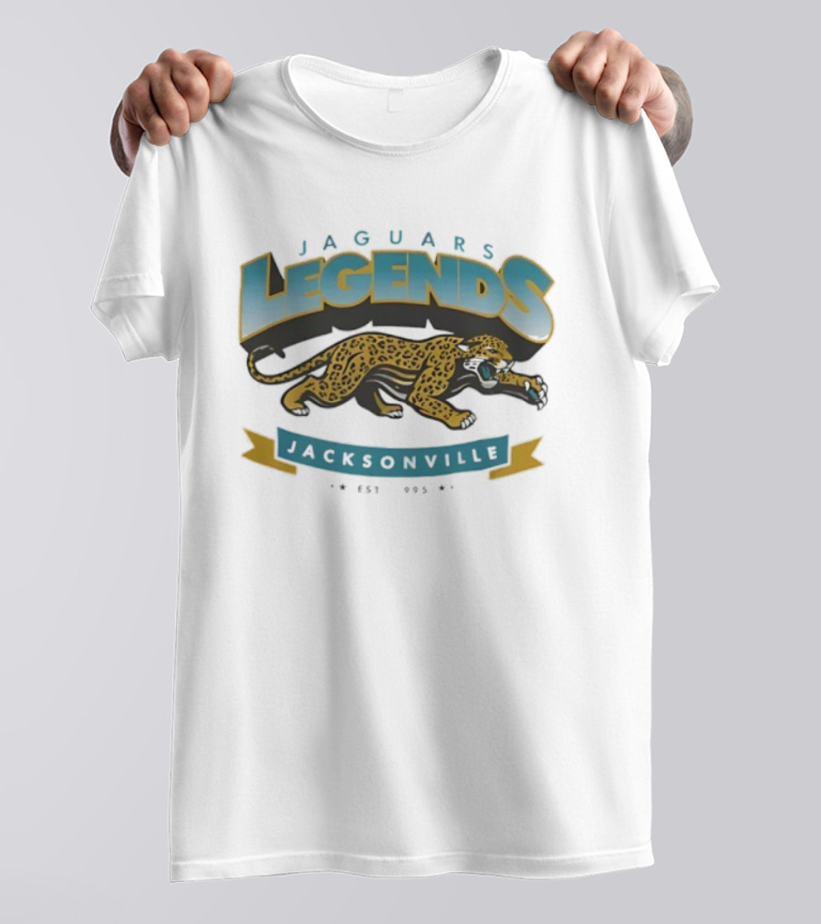 Jaguars Legends Jacksonville NFL Est 1995 T-Shirt