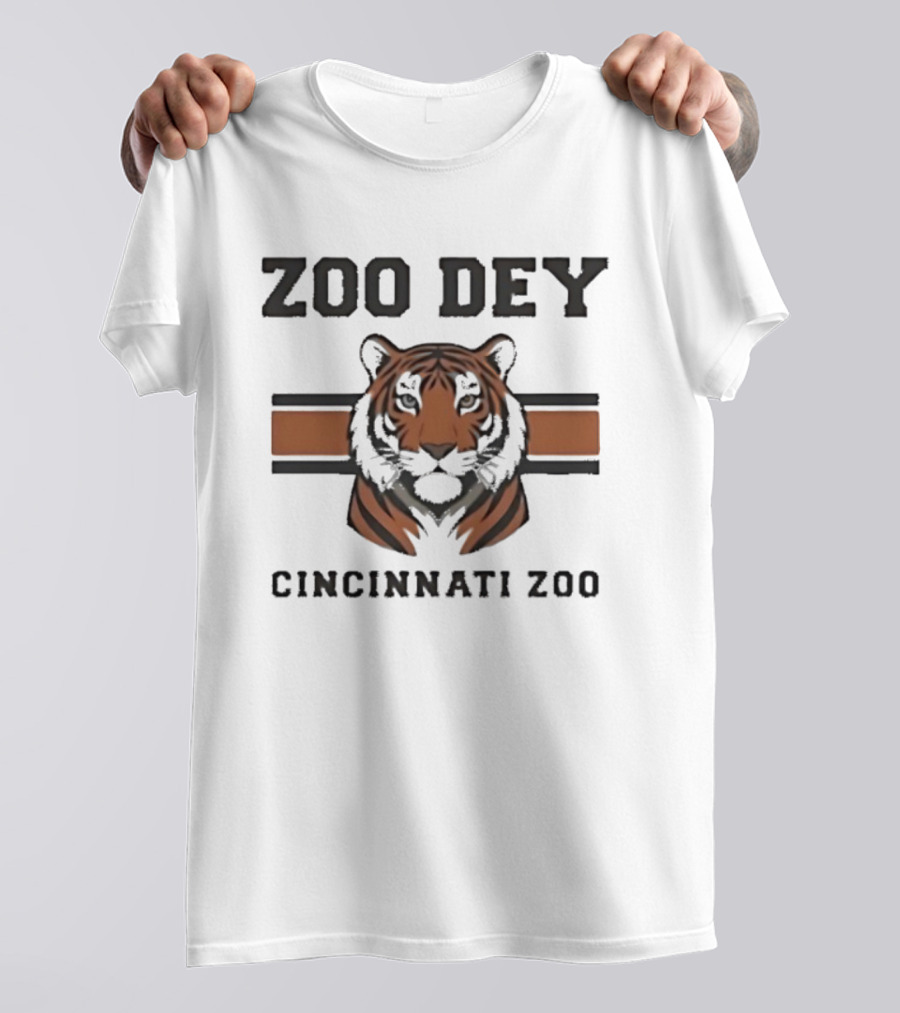 Cincinnati Zoo Tiger Zoo Dey T-Shirt