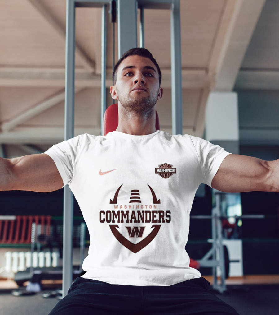 Washington Commanders Snoopy Harley Davidson Live To Ride Ride To Live T-Shirt