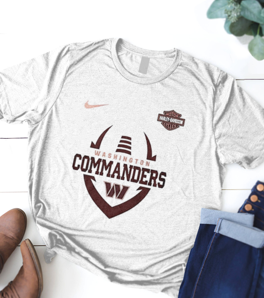 Washington Commanders Snoopy Harley Davidson Live To Ride Ride To Live T-Shirt