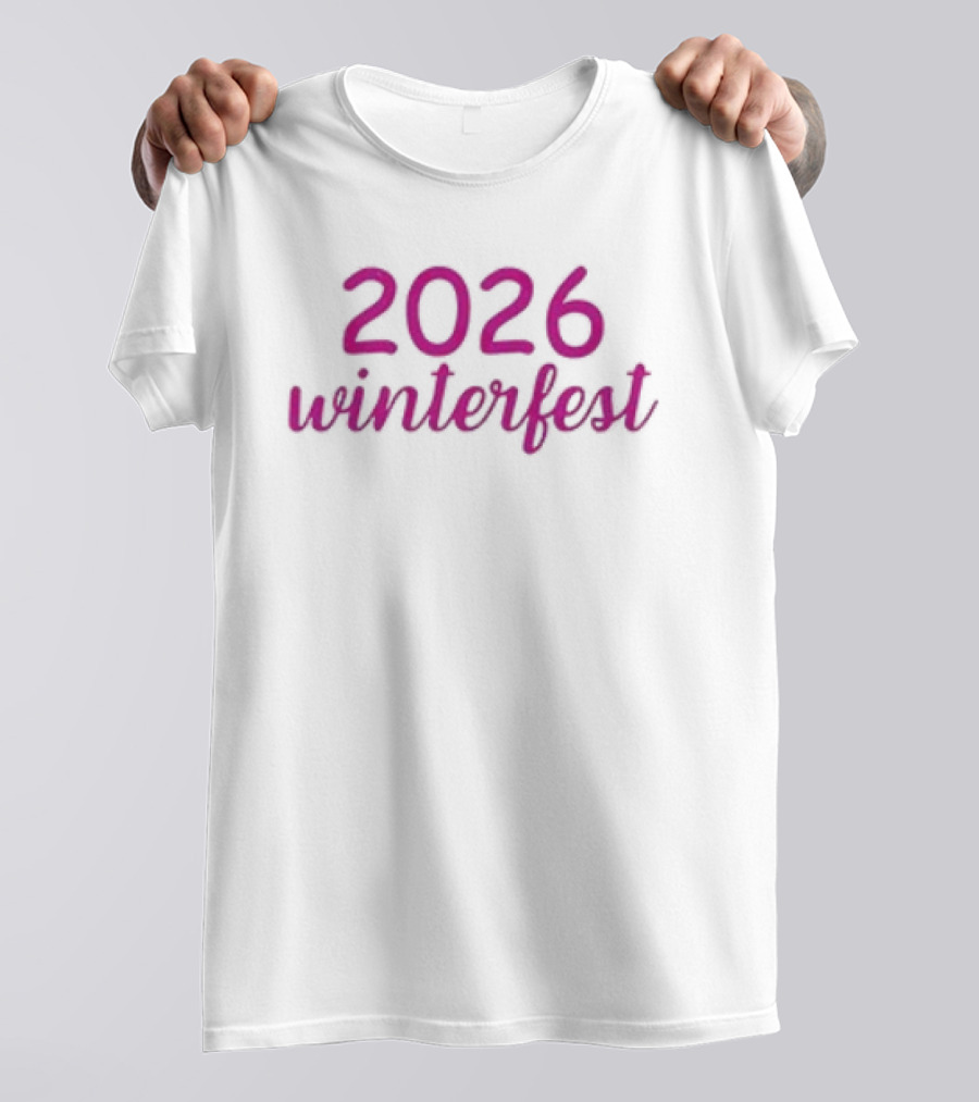2026 Winterfest Baton Twirler Alabama Competition Hashtag T-Shirt