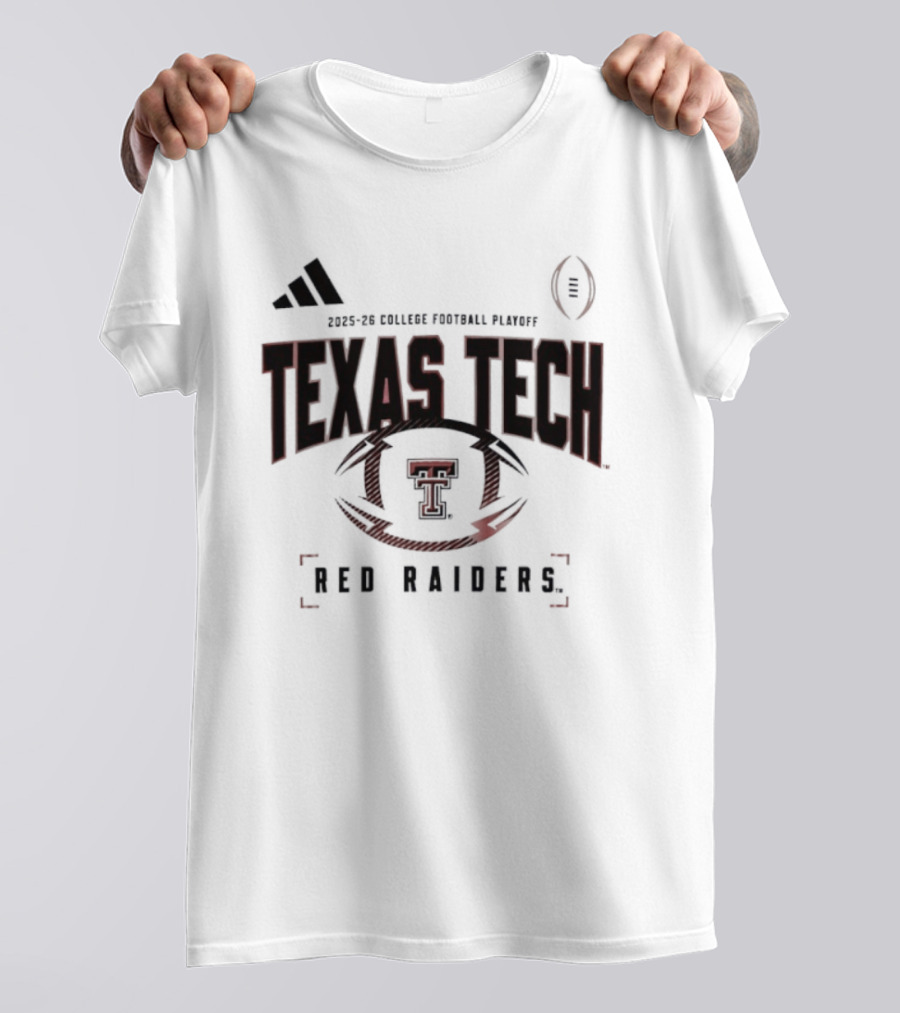 Texas Tech Red Raiders 2025 2026 College Football Playoff T-Shirt
