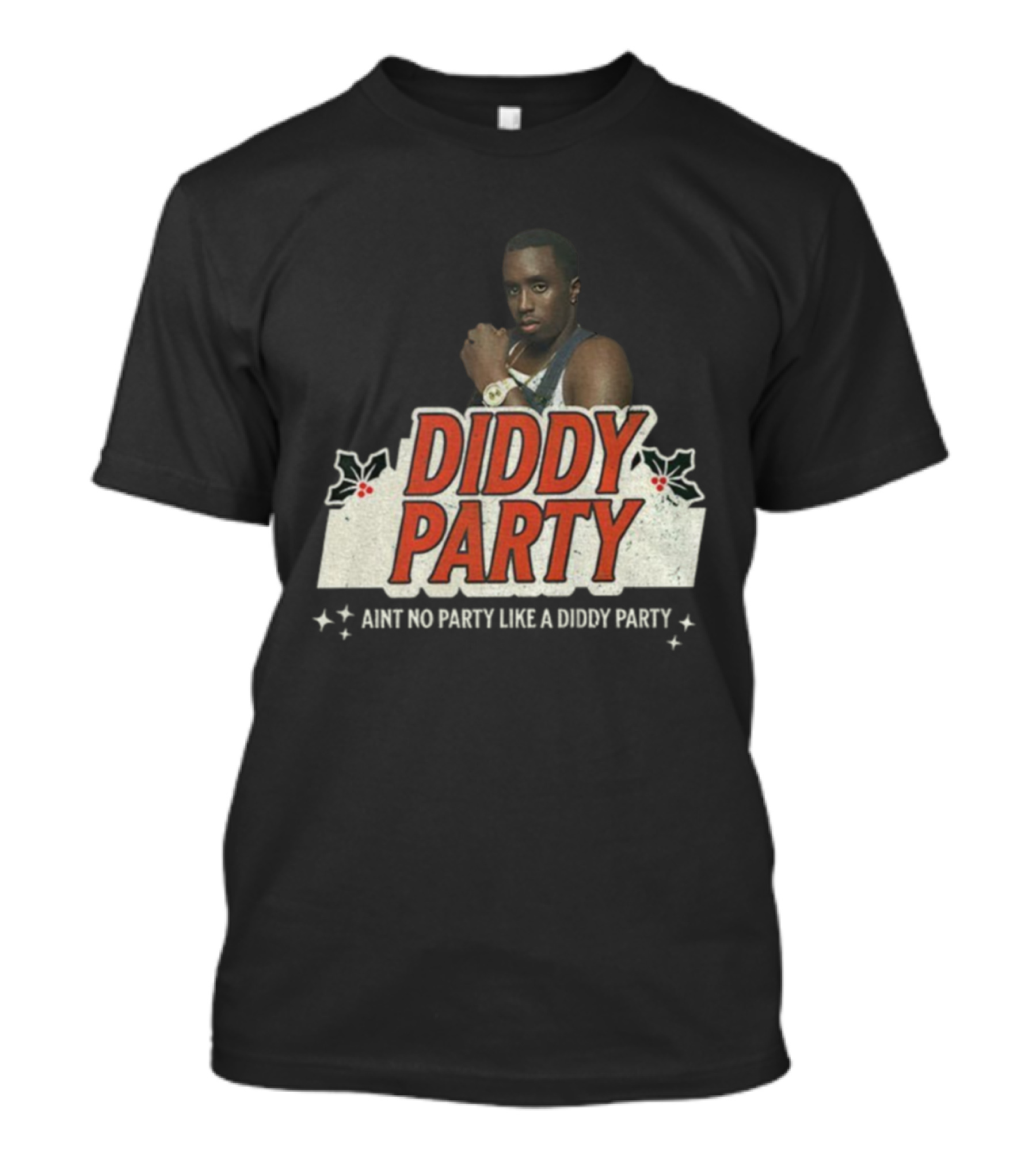 Diddy Party Christmas Ain’t No Party Like A Diddy Party Holiday Theme T-Shirt